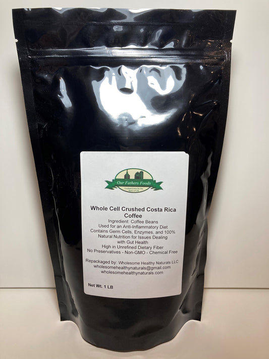 Whole Cell Crushed Costa Rica Medium Roasted Coffee