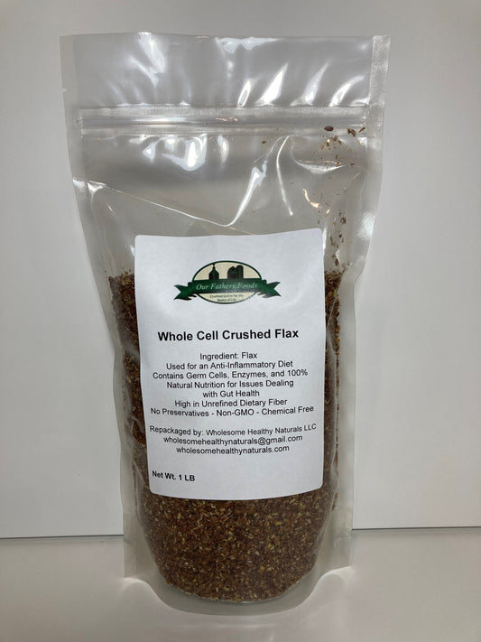 Whole Cell Crushed Flax